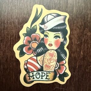 🎀10 for $10🎀 New Vinyl Sticker Pin Up Girl Tattoo Sailor Flapper Mermaid…